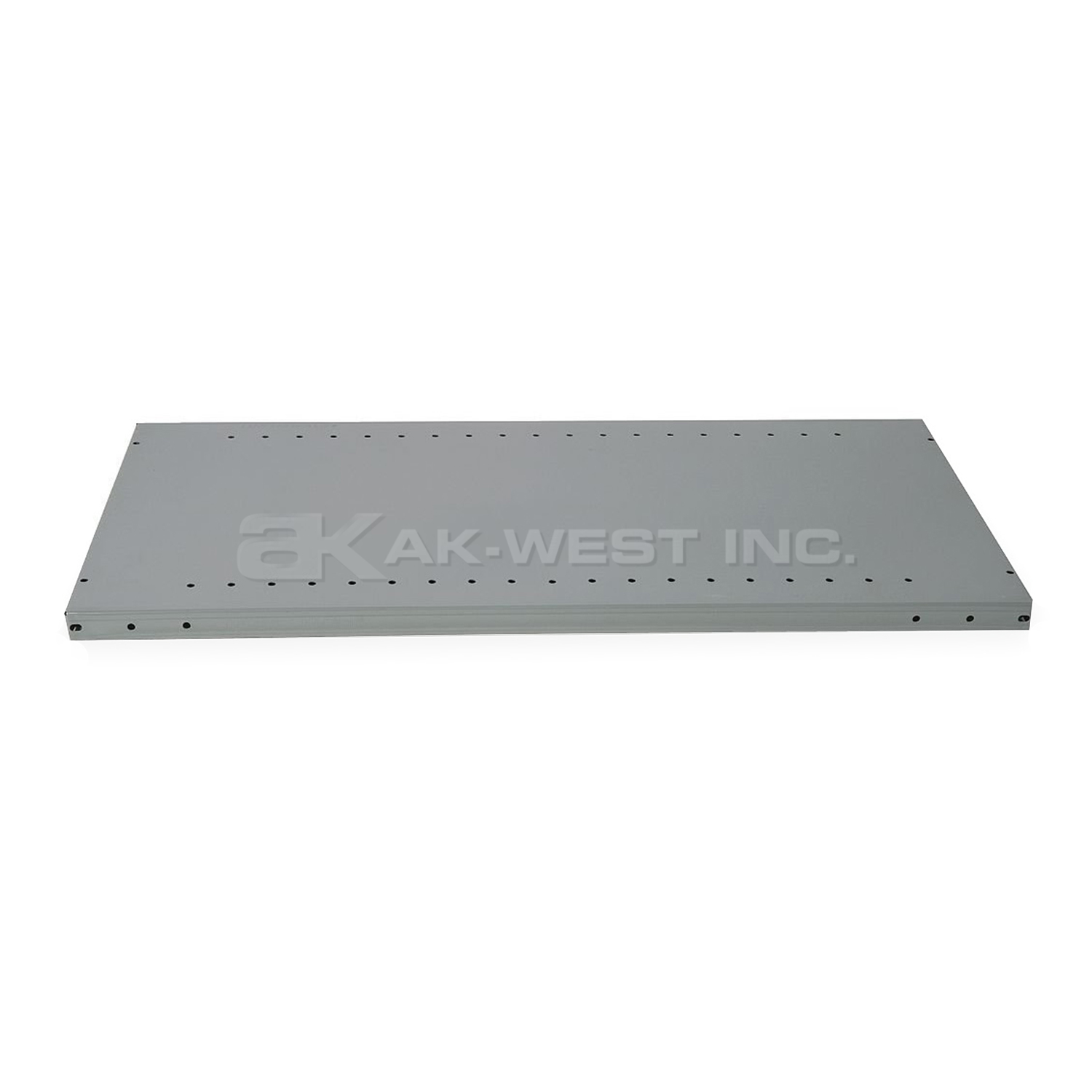 Grey, 24" x 36" Heavy Duty Steel Box Beam Shelf