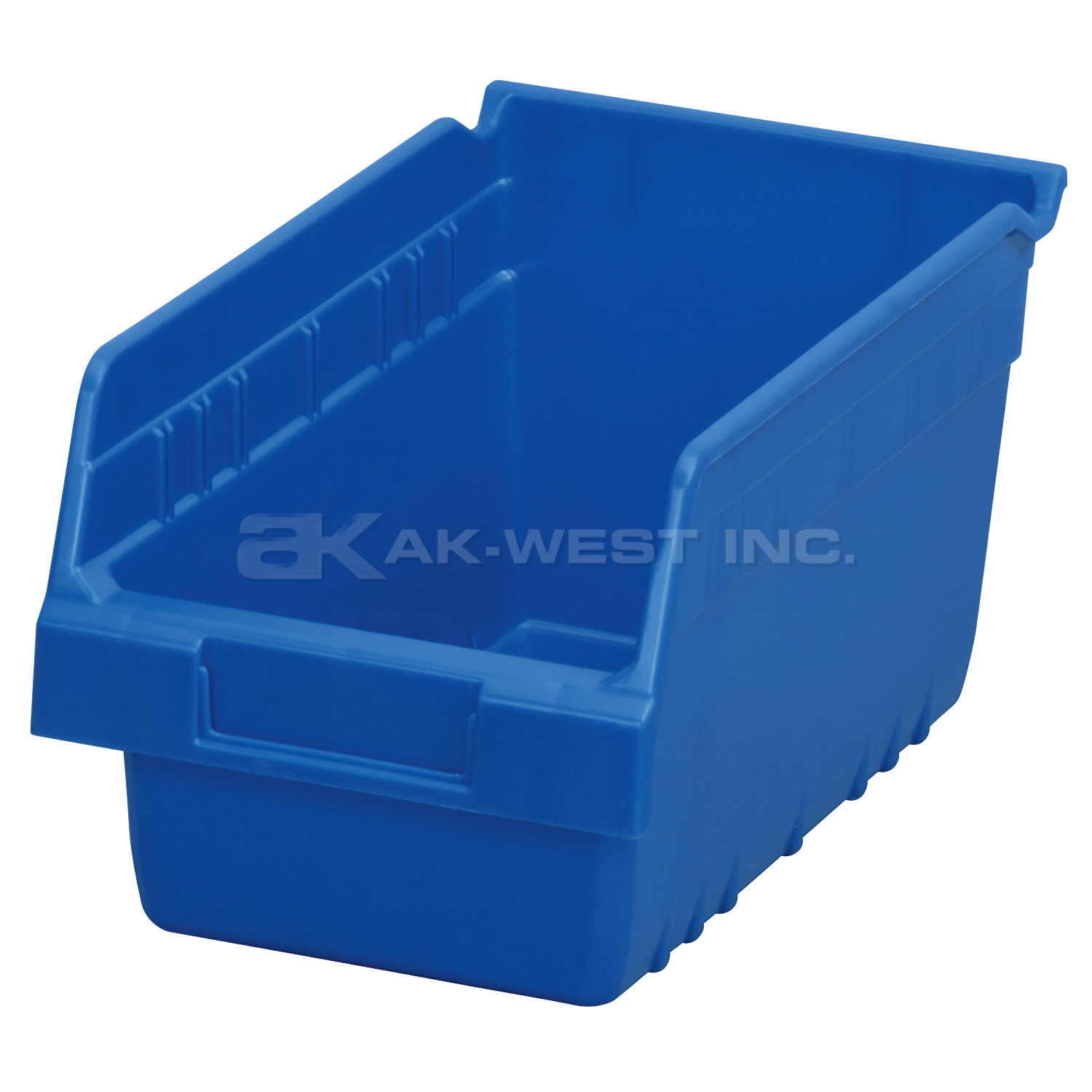 Blue, 11-5/8" x 6-5/8" x 6" Shelf Bin (10 Per Carton)