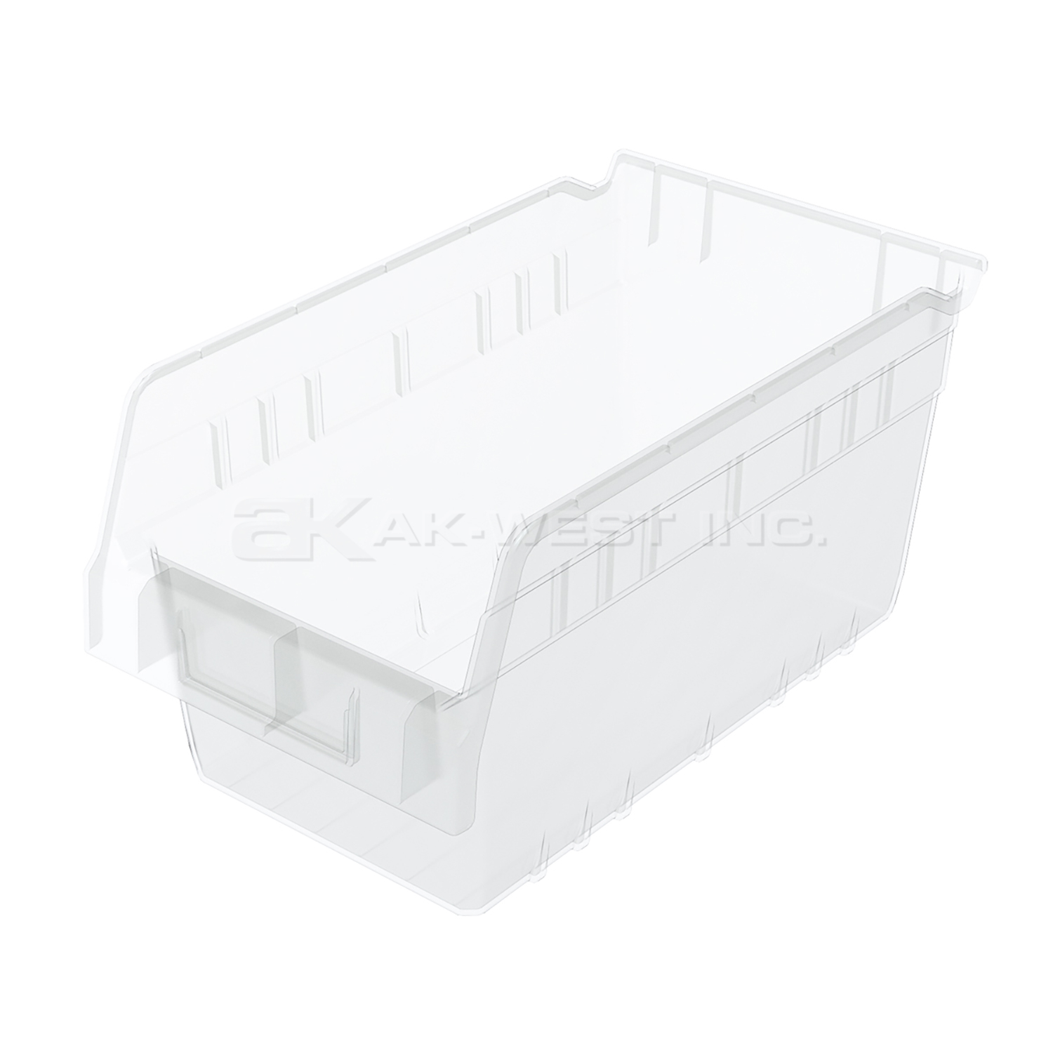 Clear, 11-5/8" x 6-5/8" x 6" Shelf Bin (10 Per Carton)