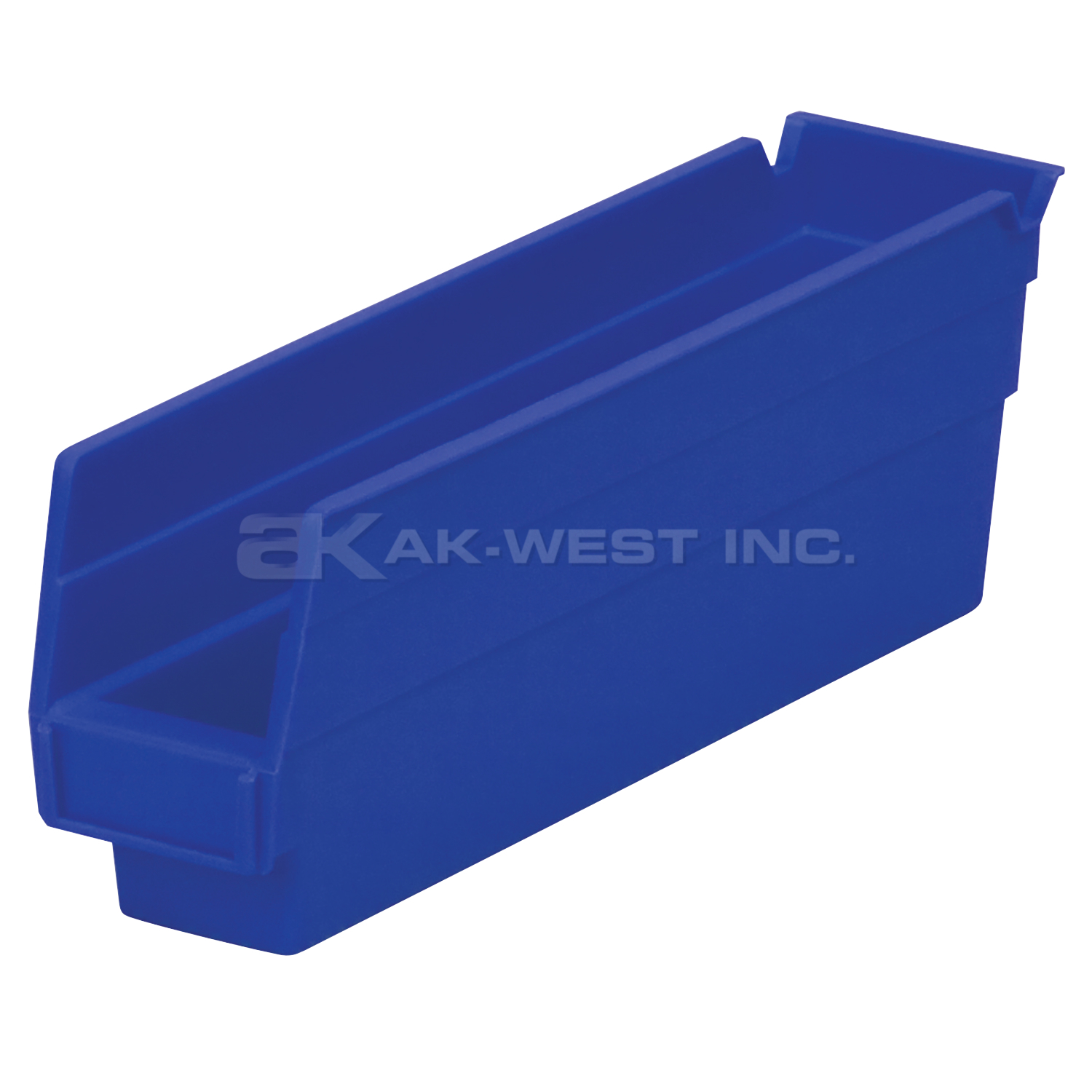 Blue, 11-5/8" x 2-3/4" x 4" Shelf Bin (24 Per Carton)