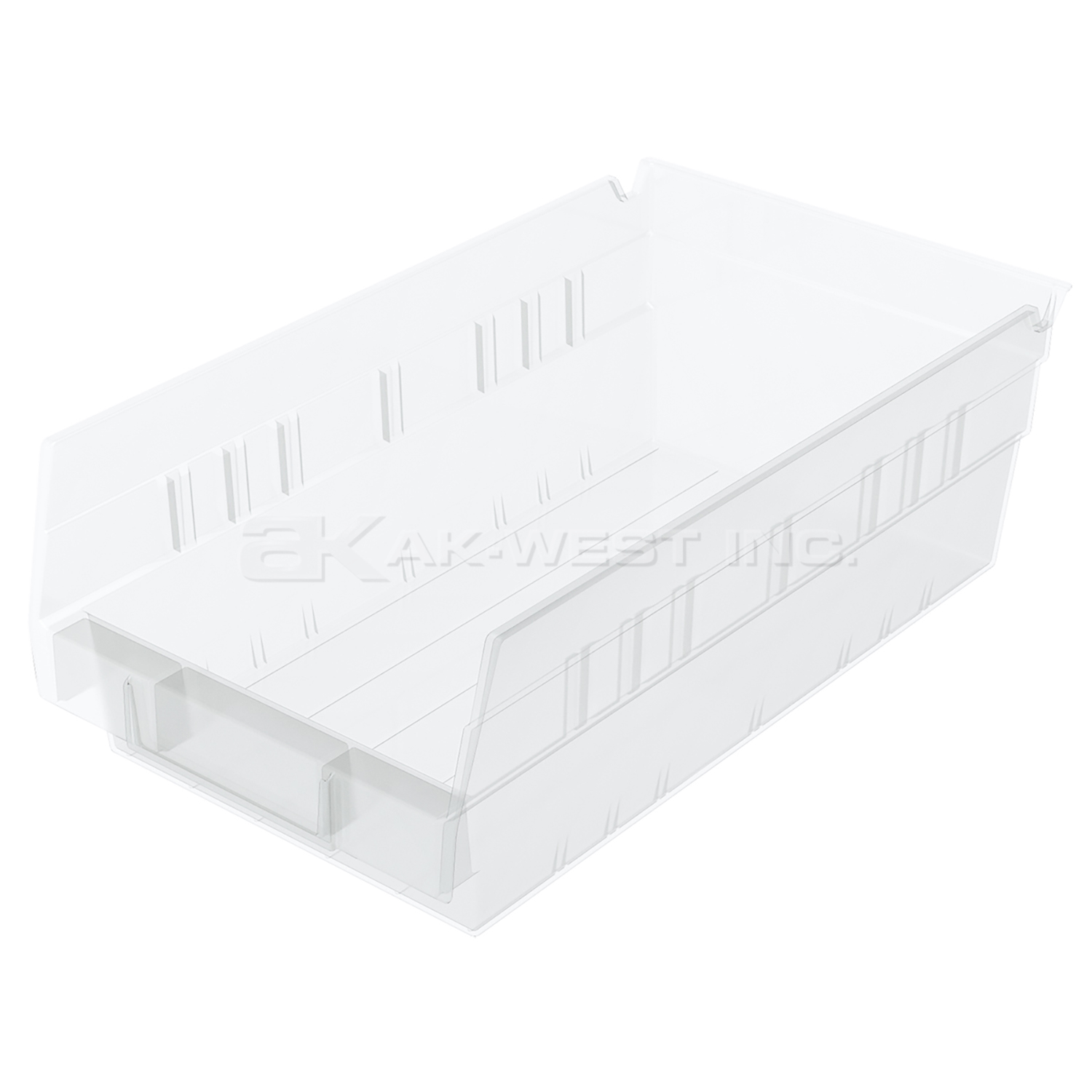 Clear, 11-5/8" x 6-5/8" x 4" Shelf Bin (12 Per Carton)