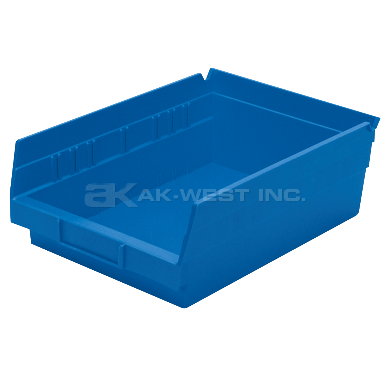 Blue, 11-5/8" x 8-3/8" x 4" Shelf Bin (12 Per Carton)