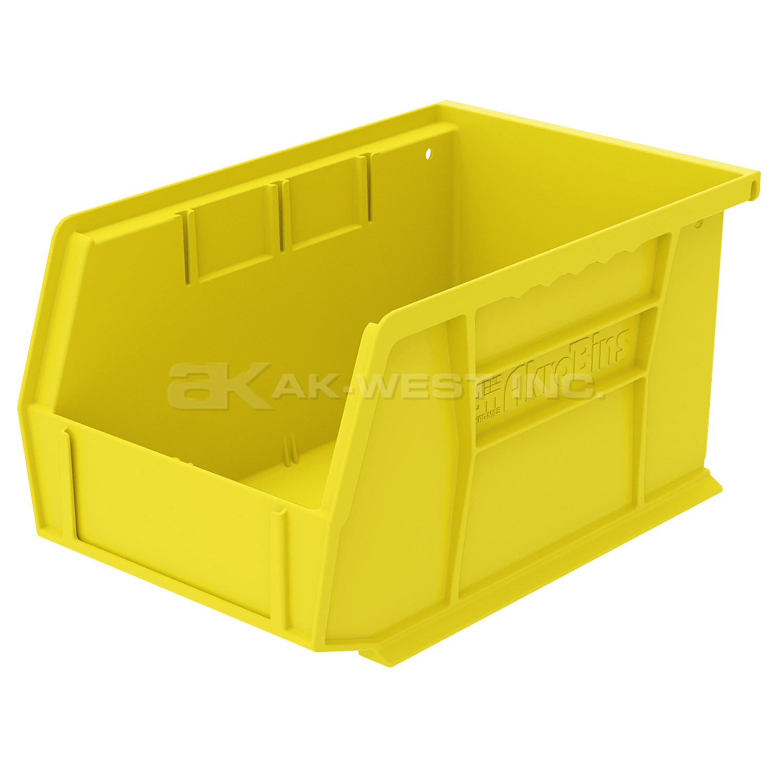 Yellow, 9-1/4" x 6" x 5" Hanging and Stacking Bin (12 Per Carton)
