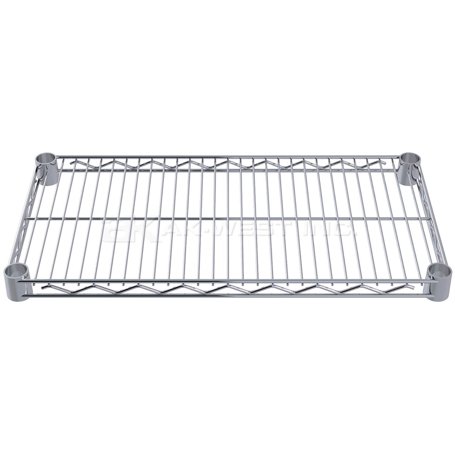 Chrome, 12" x 24" Wire Shelf