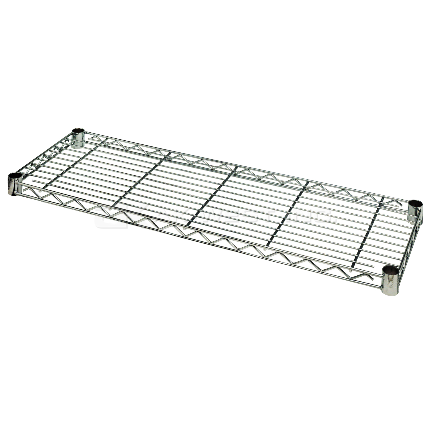 Chrome, 12" x 36" Wire Shelf