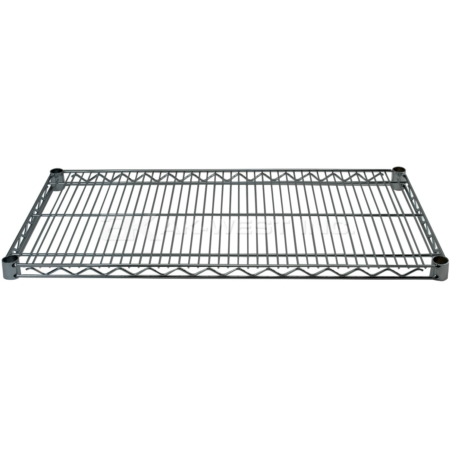 Grey Epoxy, 24" x 48" Wire Shelf